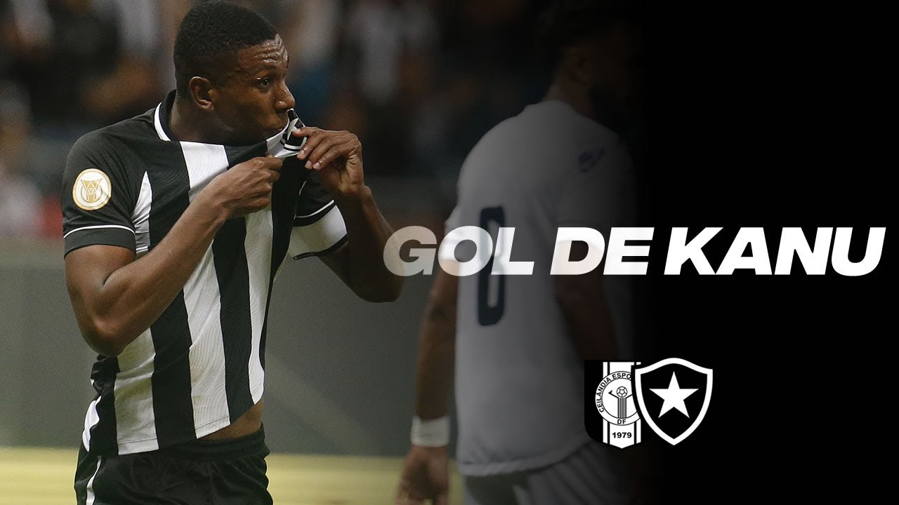 GOL KANU | BOTAFOGO 3 X 0 CEILÂNDIA - COPA DO BRASIL
