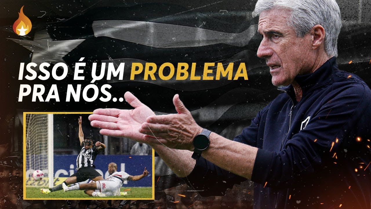 LUIS CASTRO REVELA PREOCUPAÇÃO NO BOTAFOGO