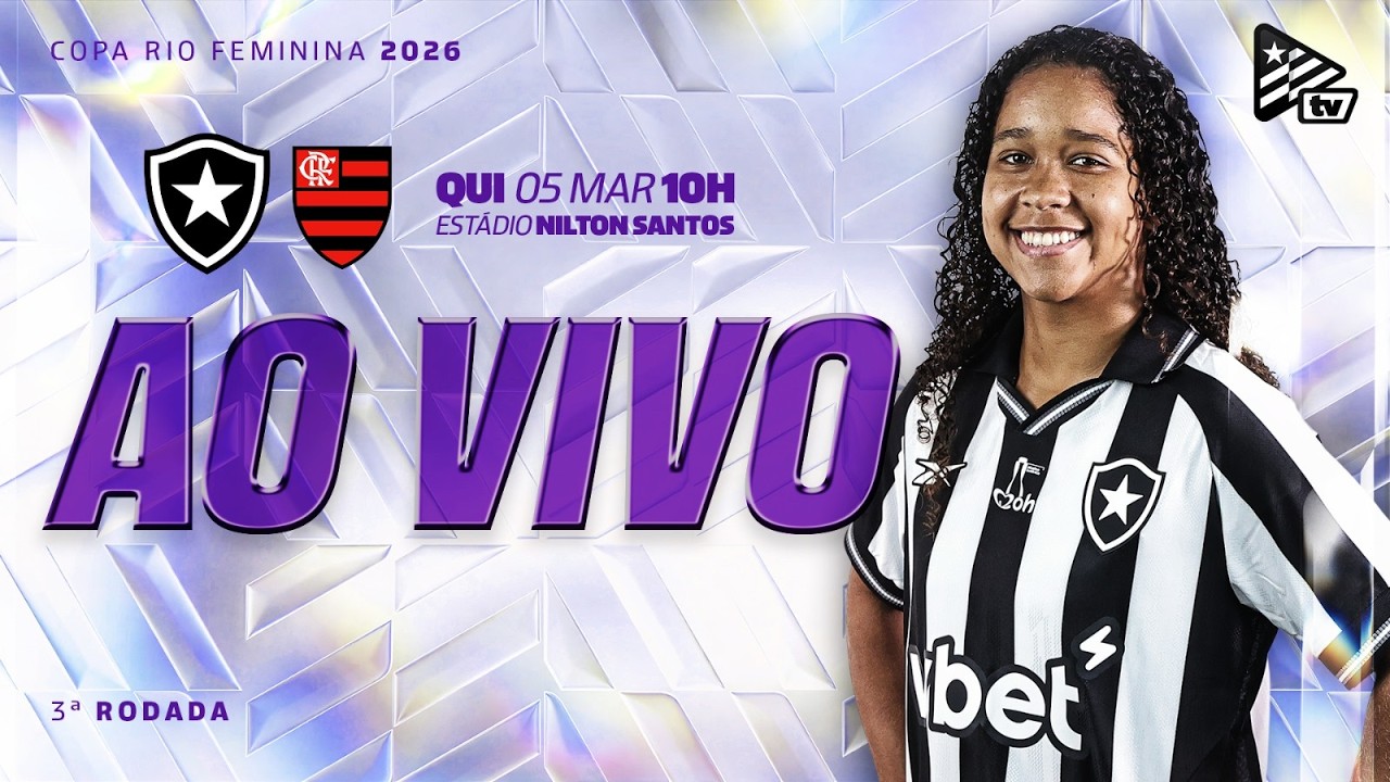 AO VIVO COM IMAGENS | Botafogo x Flamengo | Copa Rio Feminina