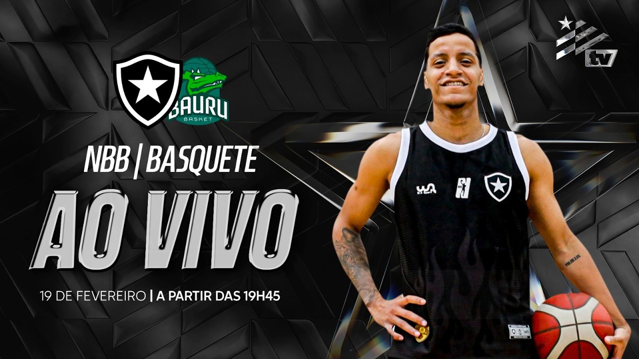 AO VIVO | Botafogo x Bauru | NBB