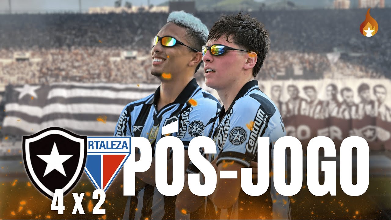 ⚽️6º LUGAR GARANTIDO! REBAIXAMOS ELES! AGORA É ESPERAR A COPA DO BRASIL | BOTAFOGO 4 X 2 FORTALEZA