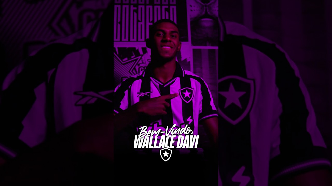 WALLACE DAVI É DO FOGÃO! 🔥⚽ #Botafogo