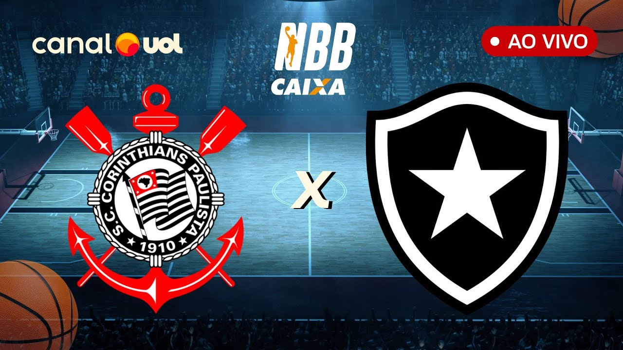 CORINTHIANS X BOTAFOGO | NBB CAIXA - AO VIVO E COM IMAGENS | 03/11/2025