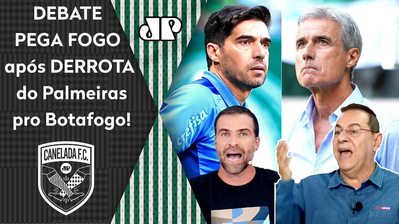 TRETA! "VOCÊ É LOUCO DE FALAR ISSO! O Abel Ferreira..." DEBATE PEGA FOGO após Palmeiras 0x1 Botafogo