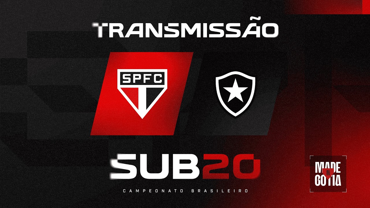 BRASILEIRO SUB-20: SÃO PAULO X BOTAFOGO