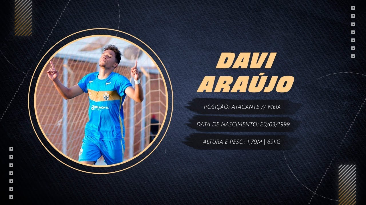 Davi Araújo | Atacante // Meia