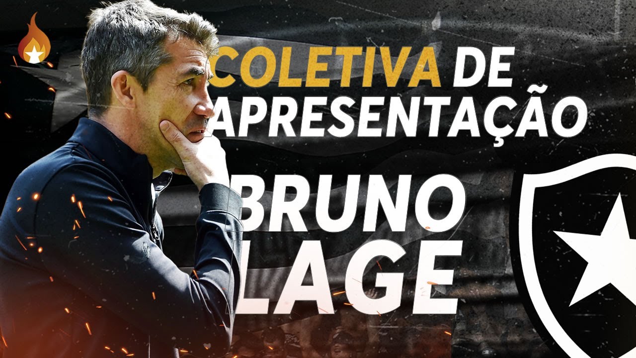 🚨 AO VIVO | APRESENTAÇÃO BRUNO LAGE NO BOTAFOGO