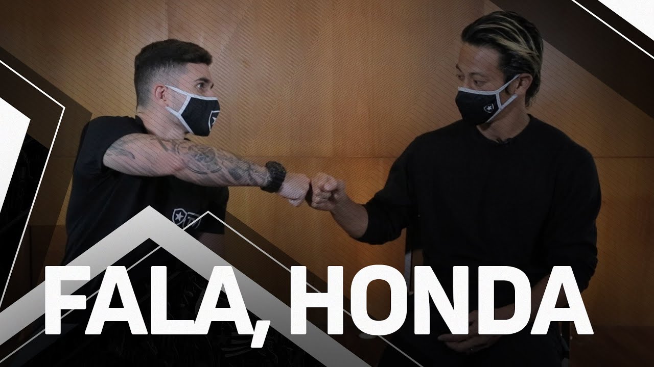 Fora das quatro linhas | Honda concede entrevista especial à Botafogo TV