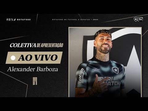 Ao Vivo | Coletiva de Apresentação | Alexander Barboza