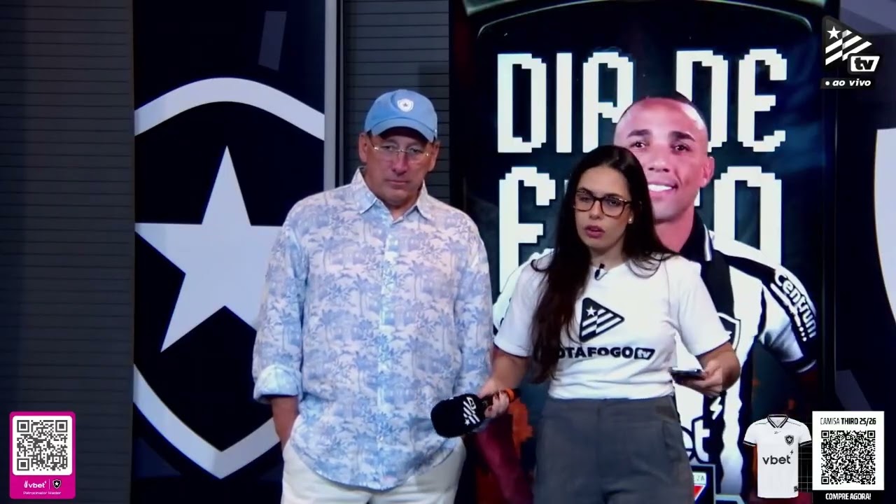 JOHN TEXTOR NA BOTAFOGO TV | BOTAFOGO X FORTALEZA