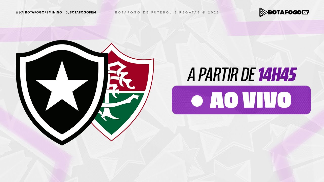 AO VIVO COM IMAGENS | Botafogo x Fluminense | Carioca Feminino