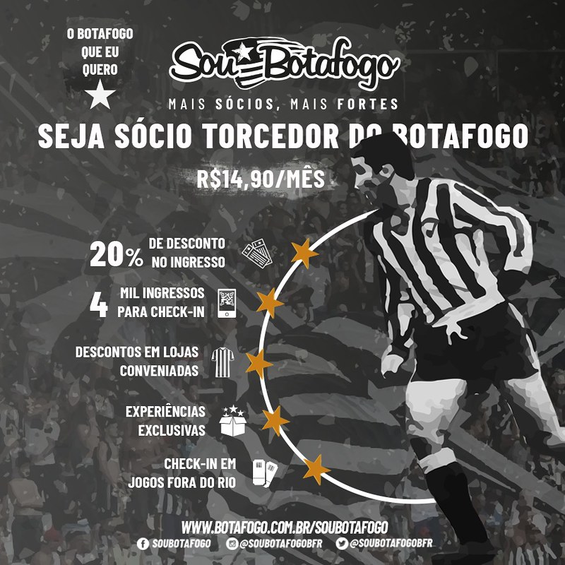 sócio torcedor Botafogo
