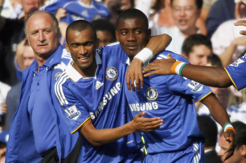 Felipão Kalou Botafogo Chelsea