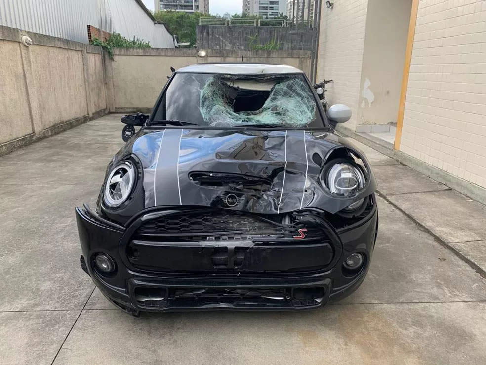 Marcinho Botafogo atropelamento