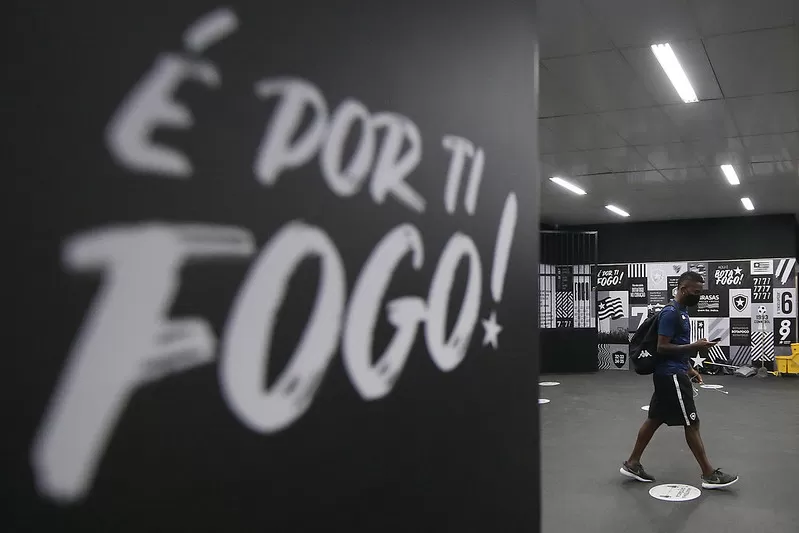 botafogo atlético-go escalação