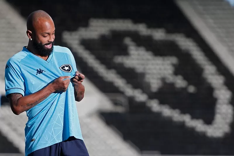 Botafogo Kappa camisa azul