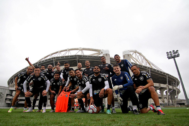 botafogo brusque escalação