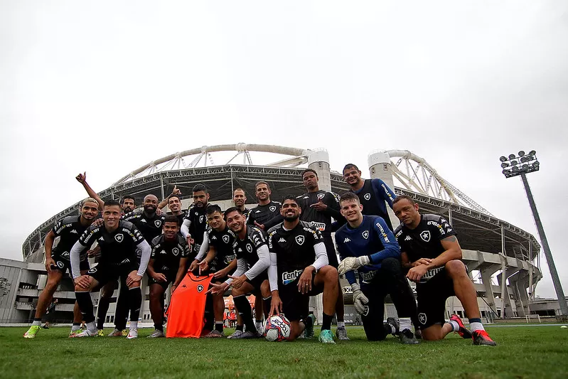 botafogo brusque escalação
