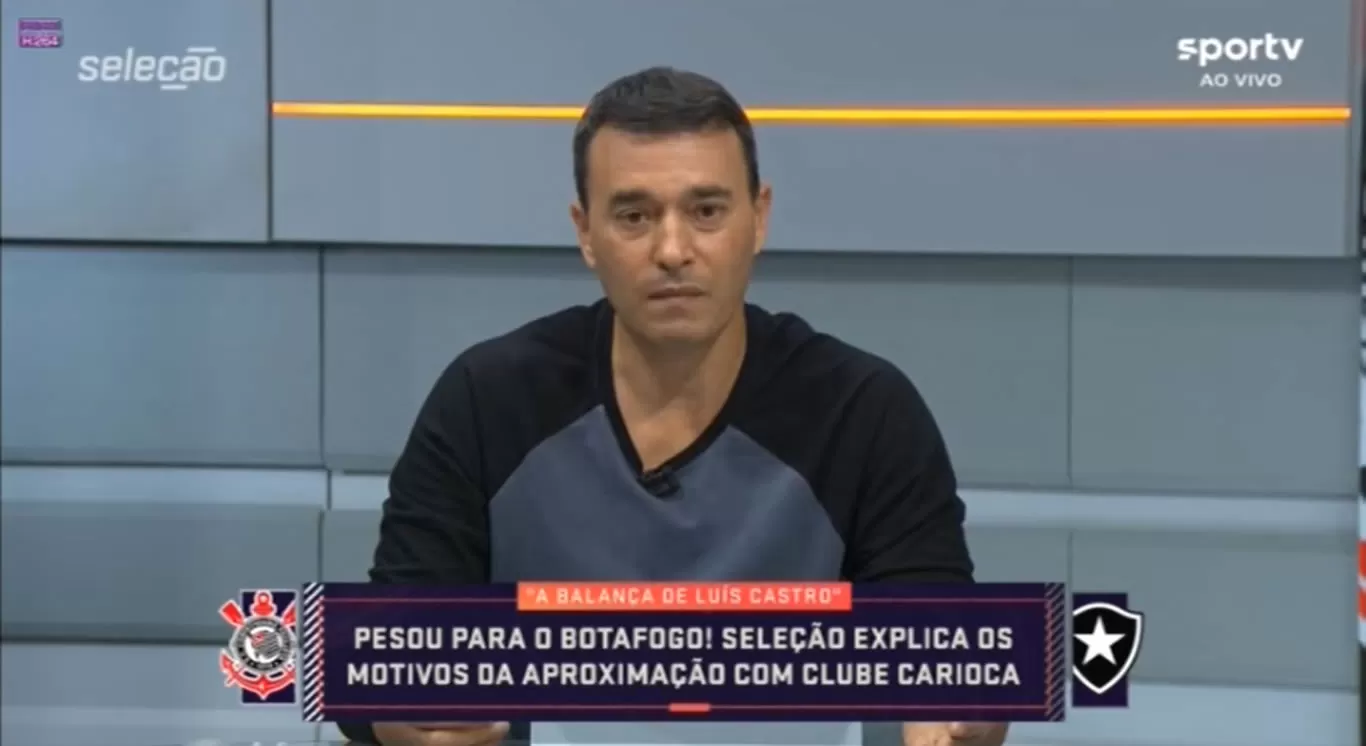 André Rizek Botafogo Luis Castro corinthians