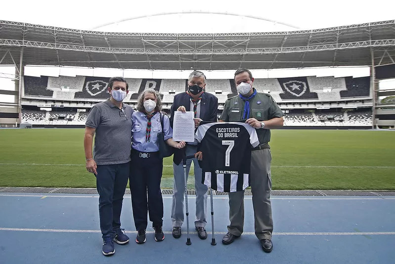 botafogo escoteiros nilton santos