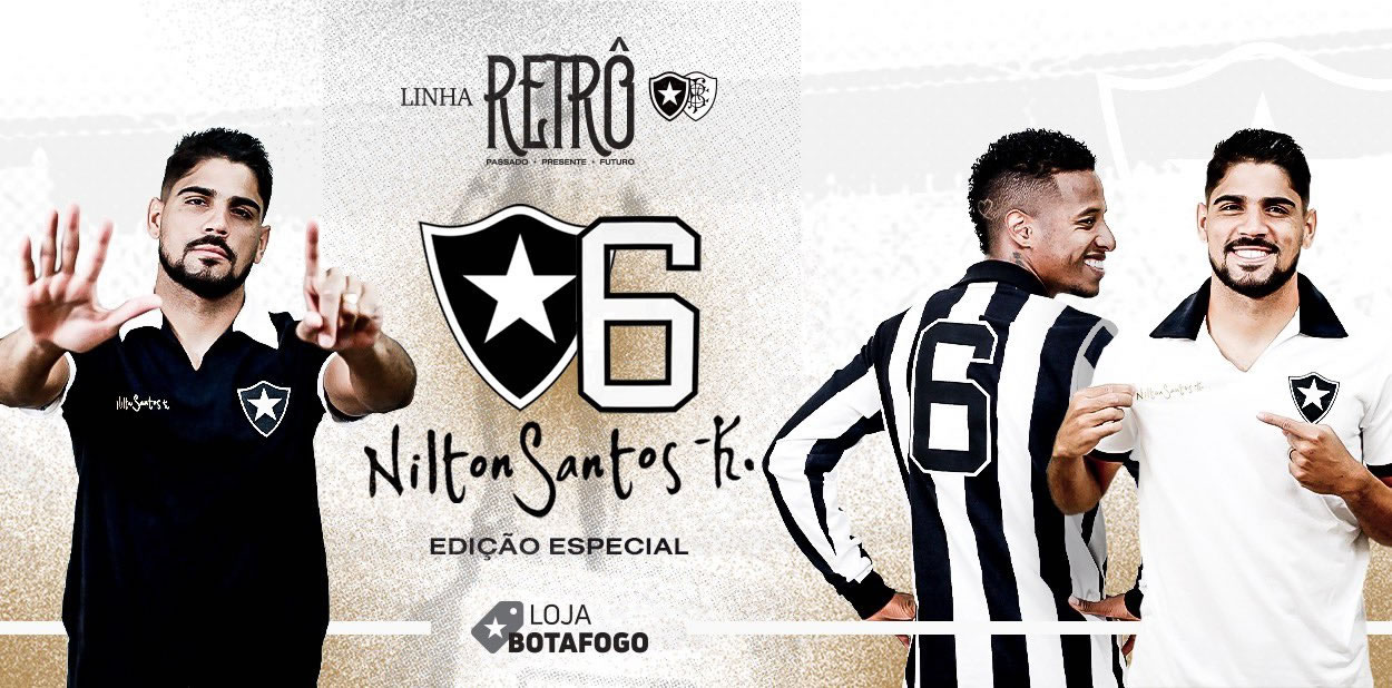 botafogo camisa nilton santos