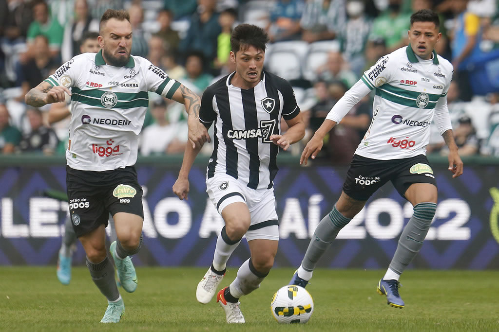botafogo coritiba brasileiro