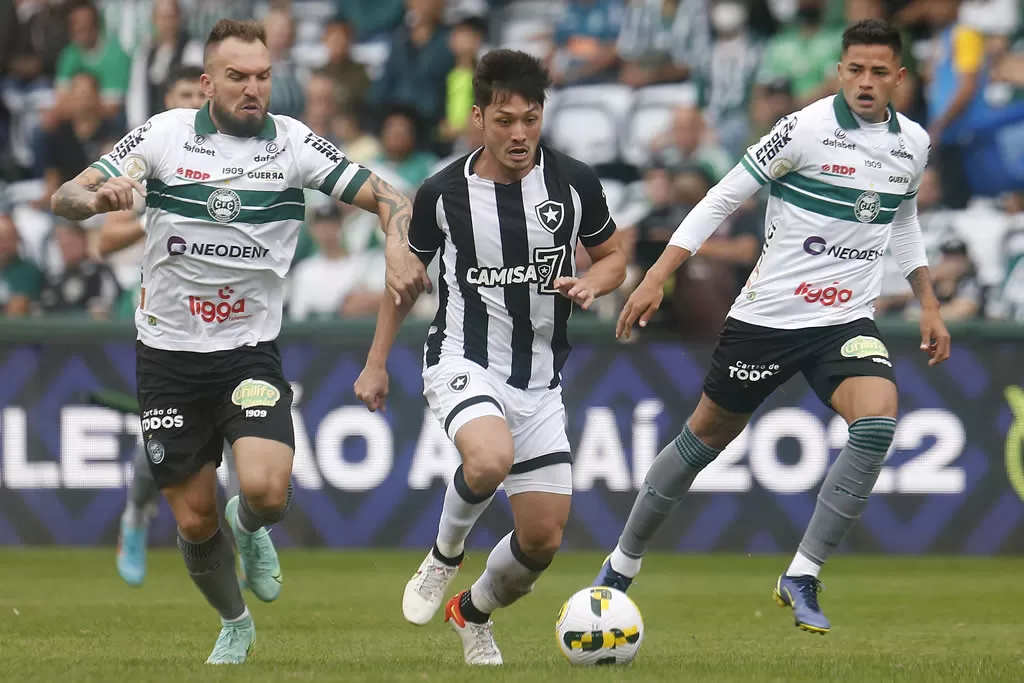 botafogo coritiba brasileiro
