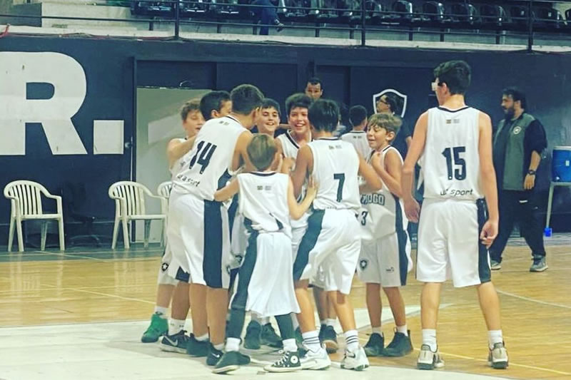 basquete botafogo sub-12 angra campeonato estadual