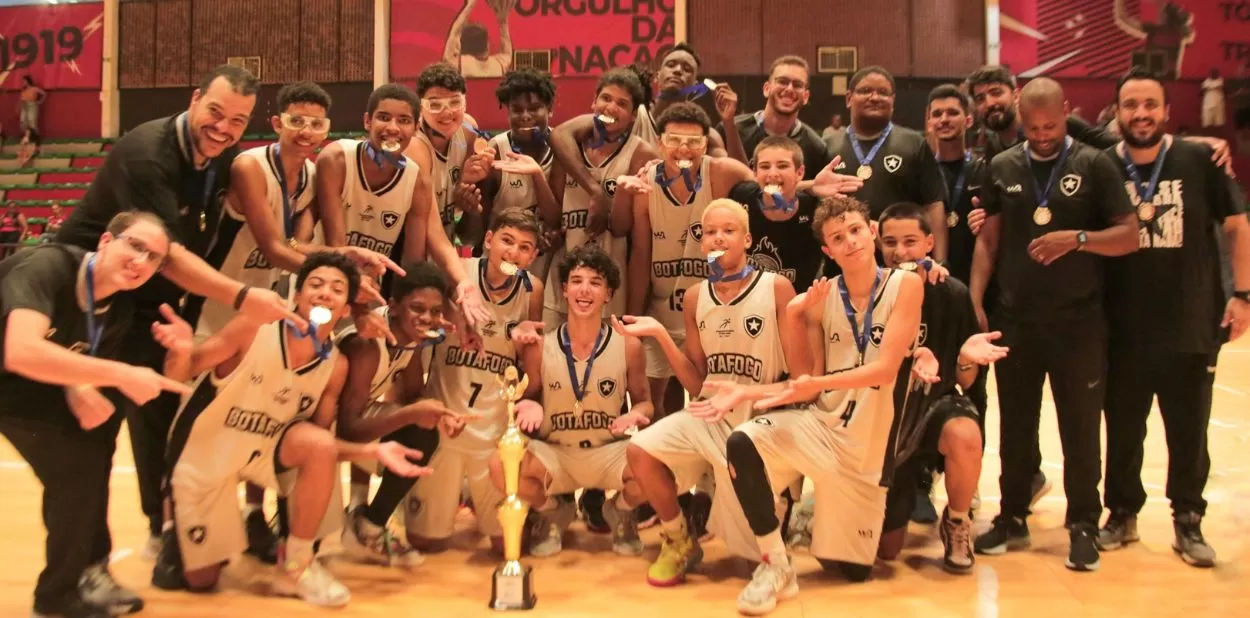 Botafogo Campeão Basquete Sub-14