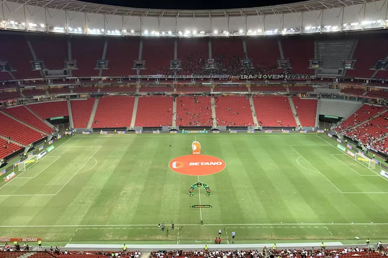 botafogo flamengo gramado estadio mane garrincha