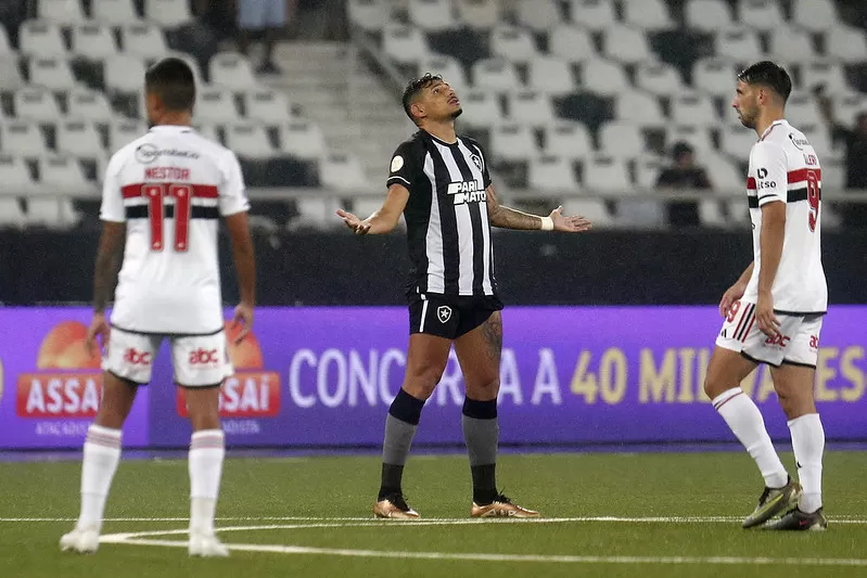 botafogo são paulo campeonato brasileiro tiquinho