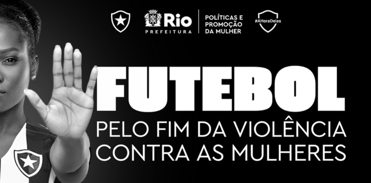 botafogo fim violência contra mulheres