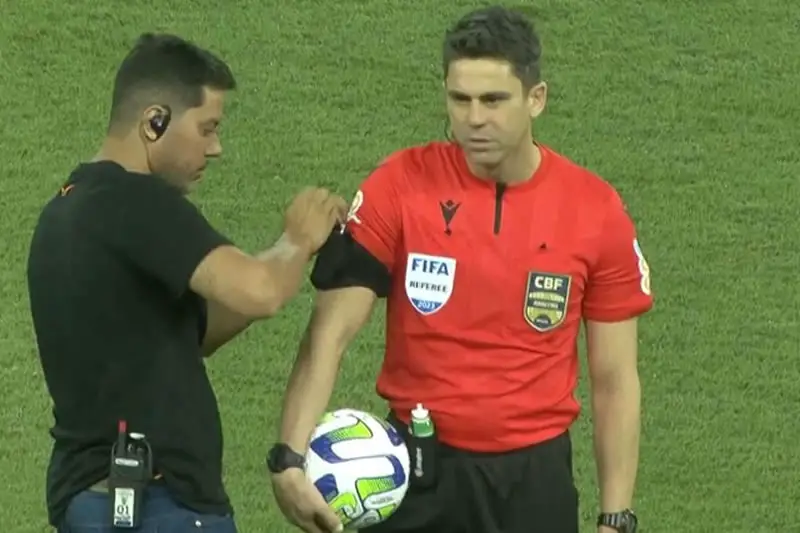 botafogo grêmio arbitragem Flavio Rodrigues de Souza
