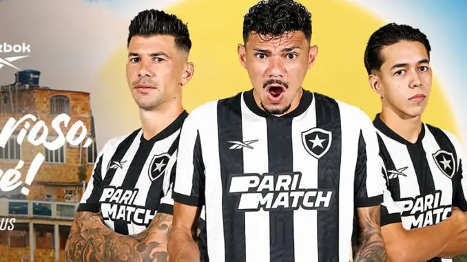 botafogo reebok camisas