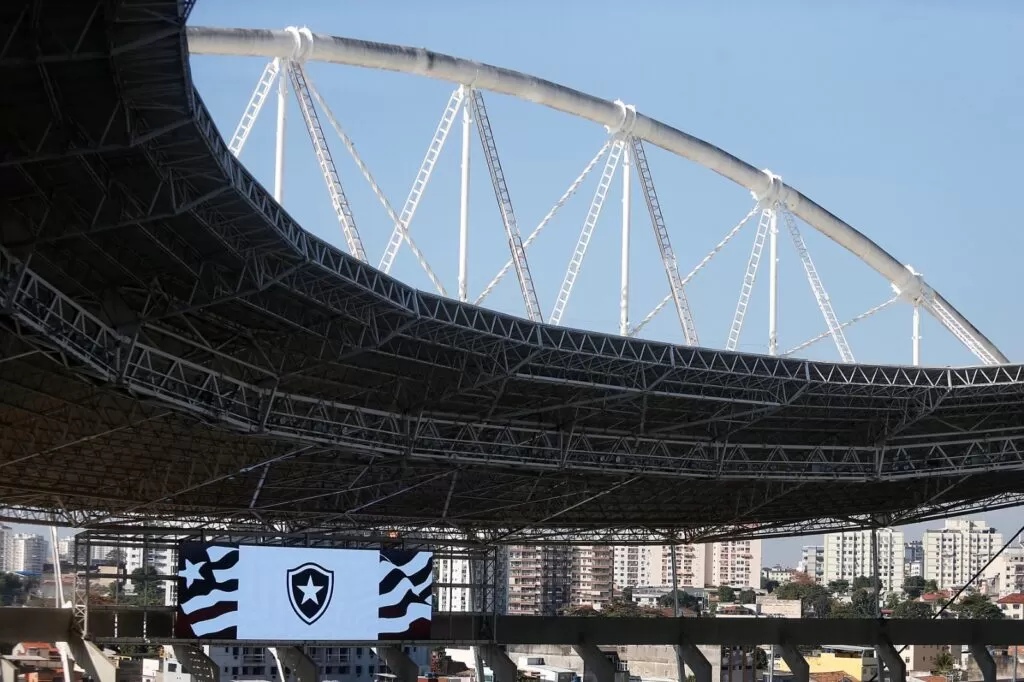 botafogo telão estadio nilton santos