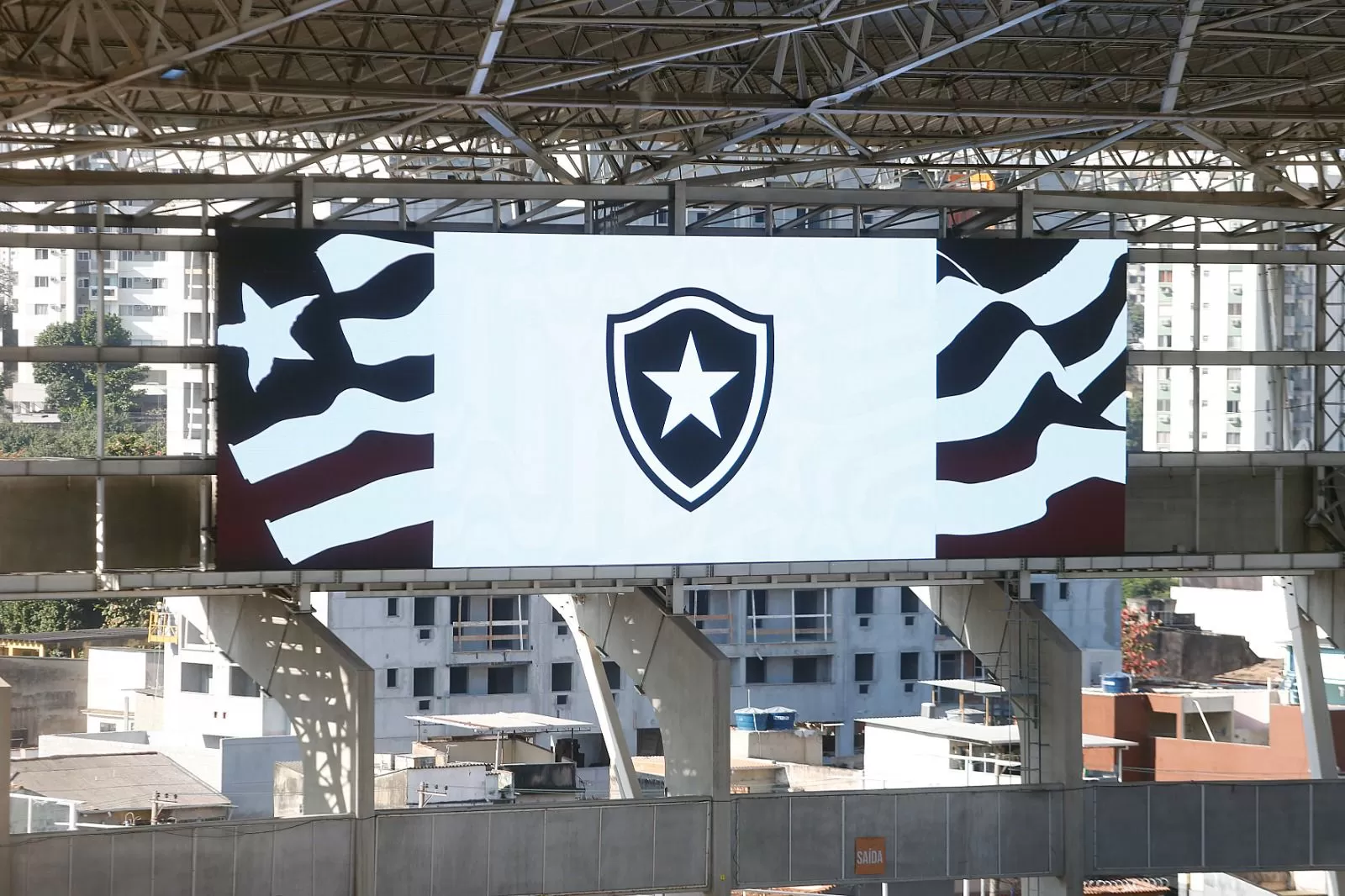 botafogo telão nilton santos