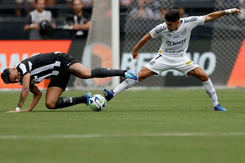 botafogo chances titulo santos