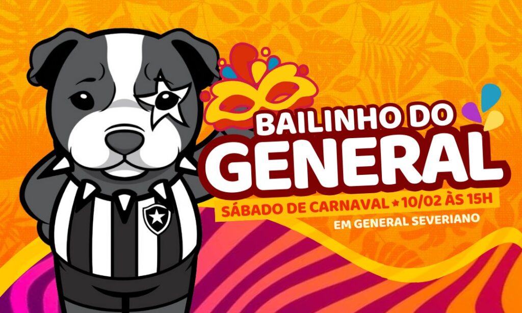 Bailinho de Carnaval do Botafogo horizontal