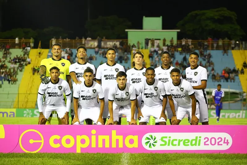 francana botafogo onde assistir copinha