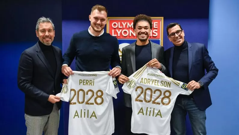 lyon botafogo lucas perri adryelson