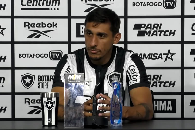 botafogo damian suarez apresentacao
