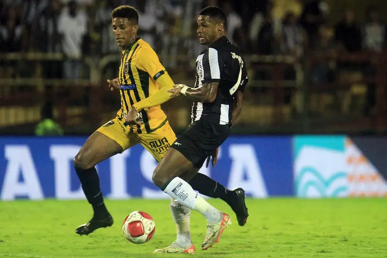 botafogo volta redonda junior santos