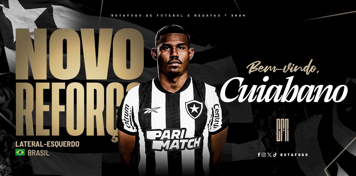 botafogo anuncia cuiabano gremio