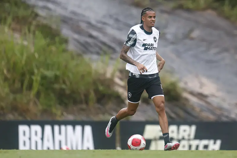 Botafogo negocia empréstimo de volante Newton para o Criciúma - Fogo na Rede