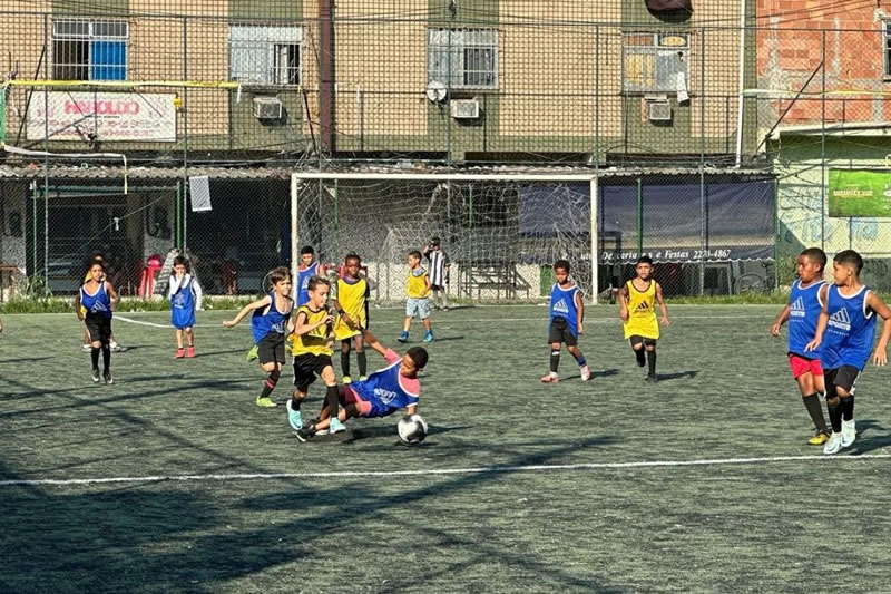 futsal botafogo complexo mare