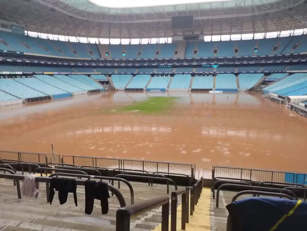 arena grêmio enchente rio grande do sul