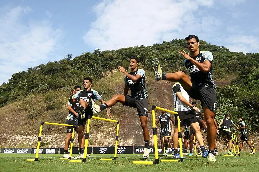 botafogo elenco treino lonier