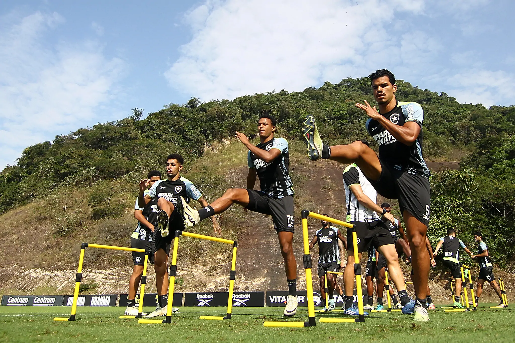 botafogo elenco treino lonier