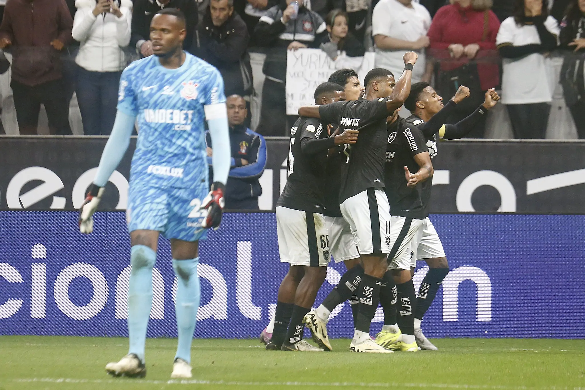 botafogo corinthians campeonato brasileiro