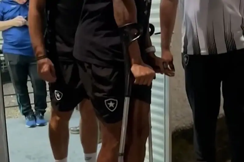 botafogo criciuma junior santos muletas